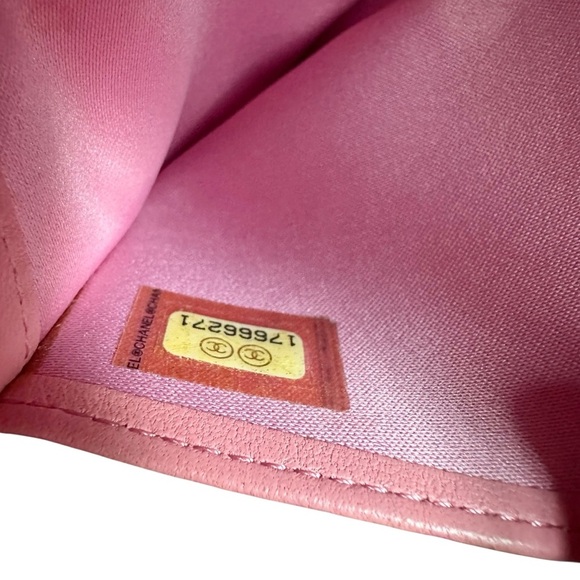 Chanel Pink Camellia Flower Embossed Long Bifold Wallet with Box - Picture 8 of 10